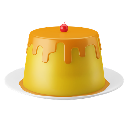 Pudding Creme  3D Icon