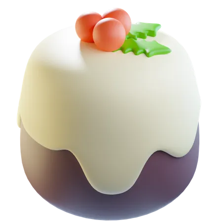 Pudding de Noël  3D Icon