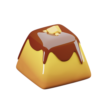 Pudín  3D Icon