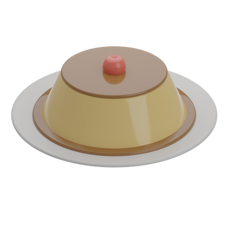 Pudín  3D Icon