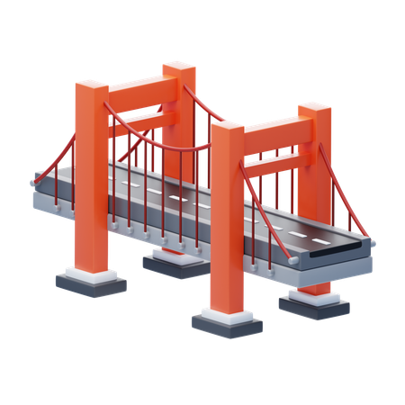 Puente  3D Icon