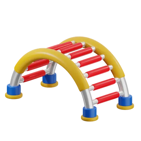 Puente de escalera  3D Icon