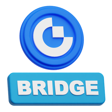 Puente de fichas de puerta  3D Icon
