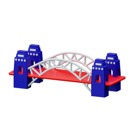 Puente de Harbour en Sidney  3D Icon