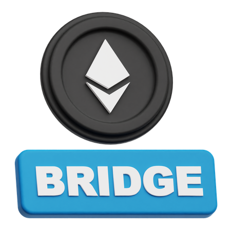 Puente Ethereum  3D Icon