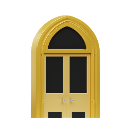 Puerta  3D Icon