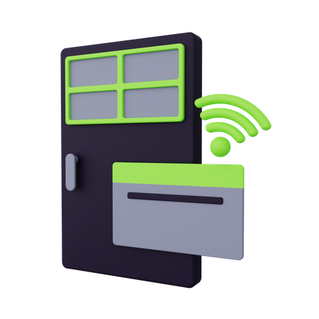 Puerta  3D Icon