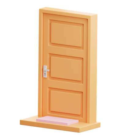 Puerta  3D Icon