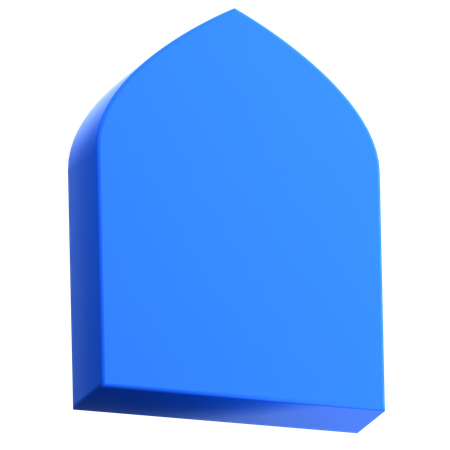 Puerta de arco  3D Icon