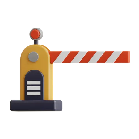 Puerta de barricada  3D Icon