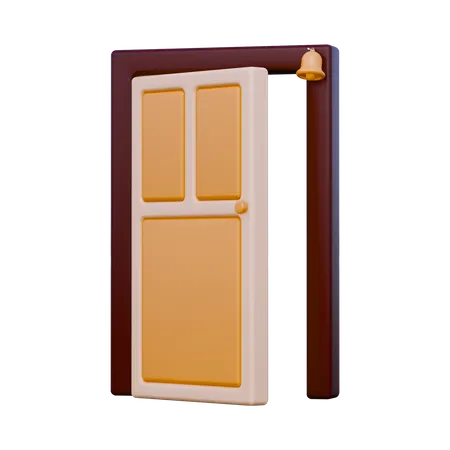 Puerta de casa  3D Icon