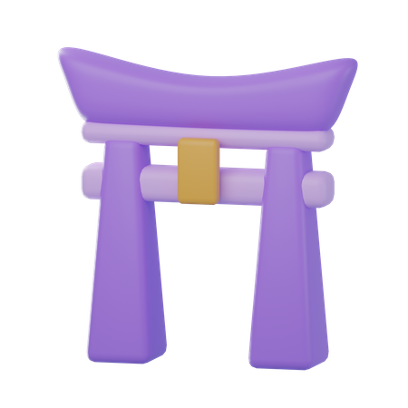 Puertas tori  3D Icon