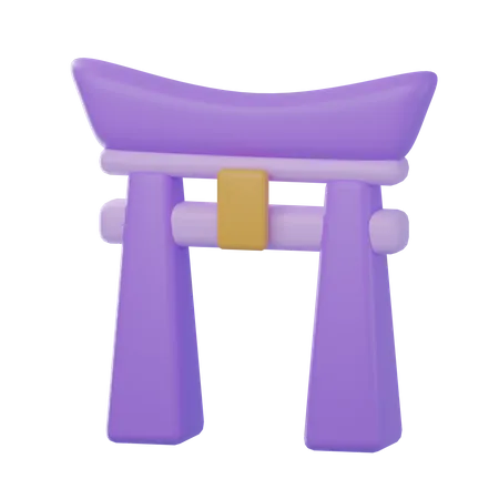 Puertas tori  3D Icon