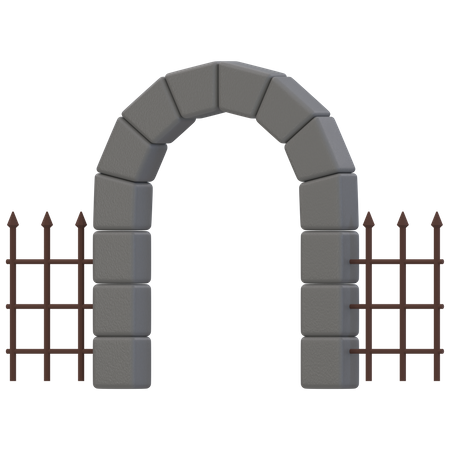 Puertas al cementerio  3D Icon