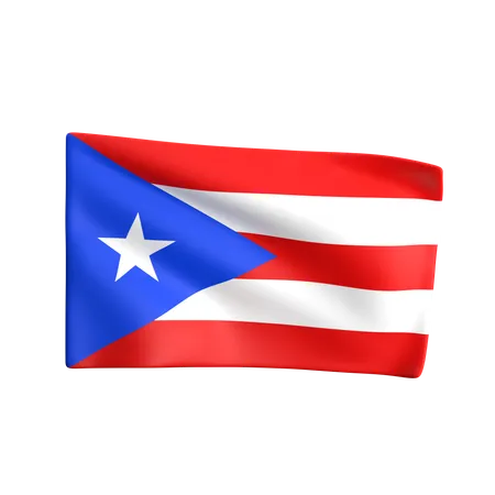 Puerto Rico  3D Icon