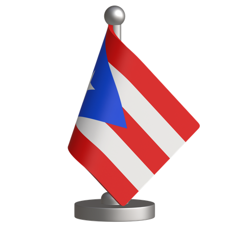 Puerto Rico  3D Icon