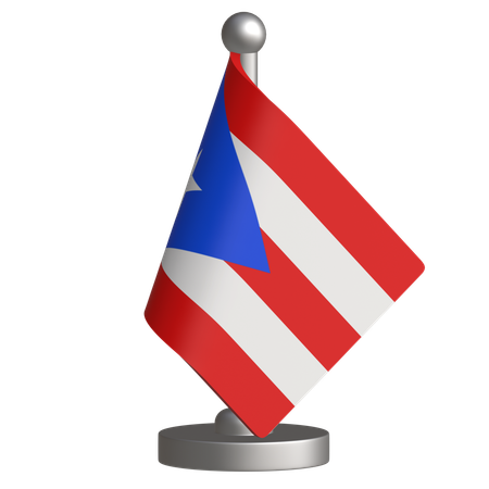 Puerto Rico  3D Icon