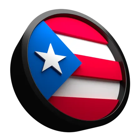 Puerto Rico Flag  3D Flag