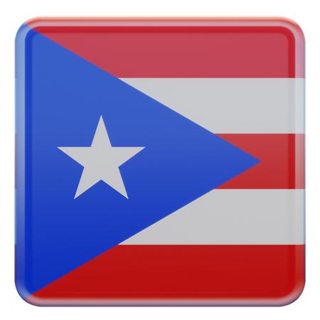 Puerto Rico Flag  3D Flag