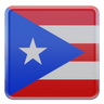 puerto rico flag 3d images
