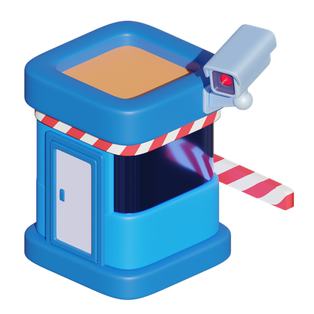 Puesto de guardia  3D Icon