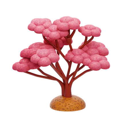 Puff Coral  3D Icon