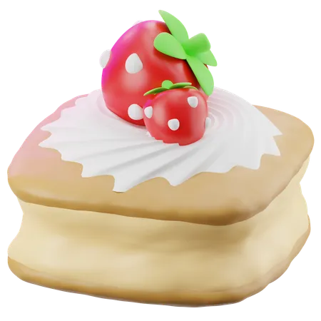 Puff Pastry  3D Icon