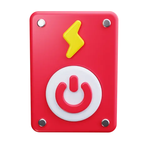 Pouvoir  3D Icon