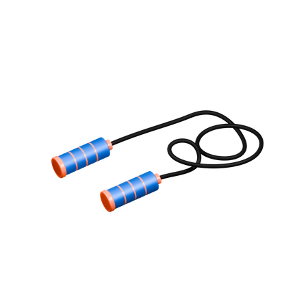 Pular corda  3D Icon