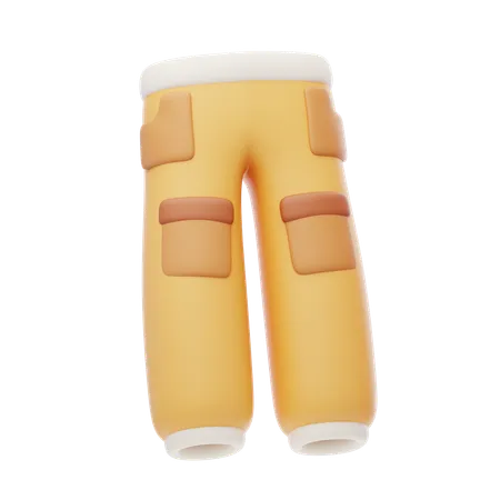 Pantalon pull  3D Icon