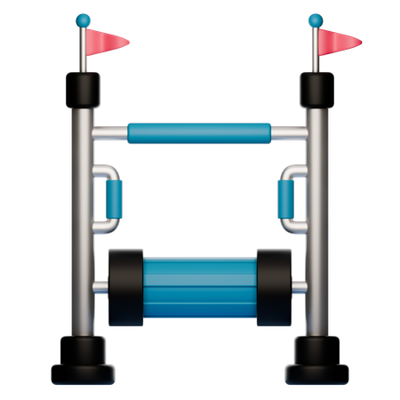 引き上げと回転シリンダー  3D Icon