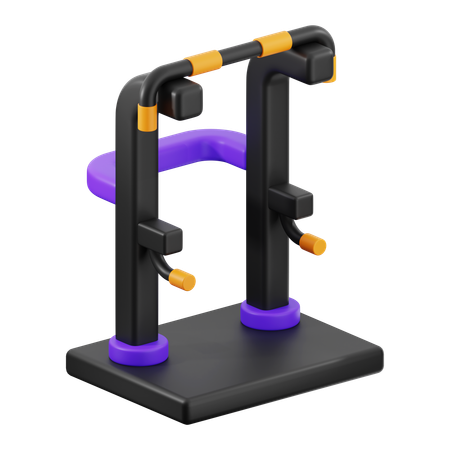 懸垂バー  3D Icon