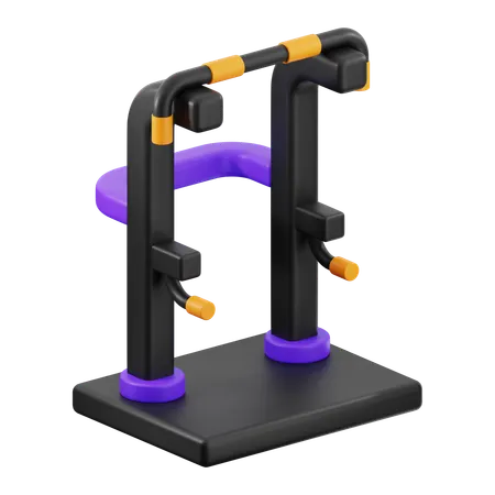 懸垂バー  3D Icon