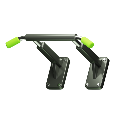 Pull Up Bar  3D Icon