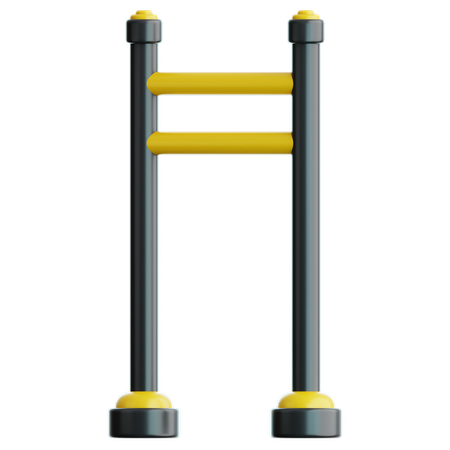 Pull Up Bar  3D Icon