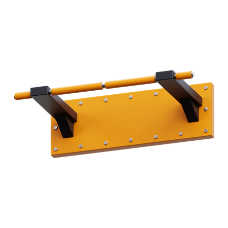 Pull Up Bar  3D Icon