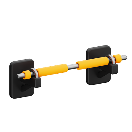 Pull Up Bar  3D Icon