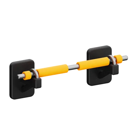 Pull Up Bar  3D Icon