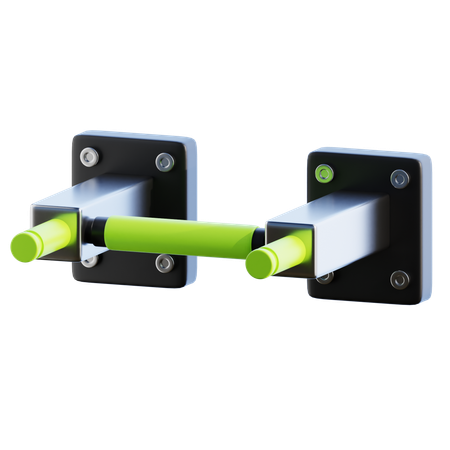 Pull up bar  3D Icon