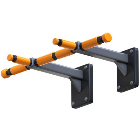 Pull Up Bar  3D Icon