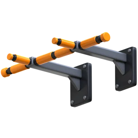 Pull Up Bar  3D Icon