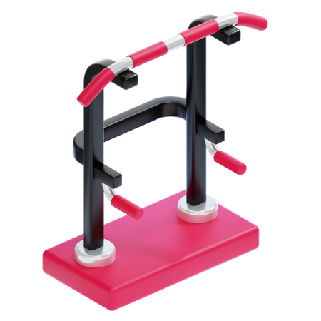 Pull Up Bar  3D Icon