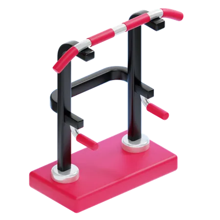 Pull Up Bar  3D Icon