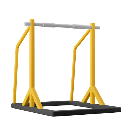 Pull Up Bar  3D Icon