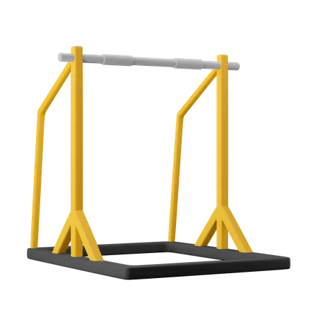 Pull Up Bar  3D Icon