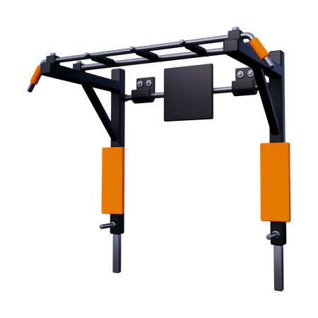 Pull Up Bar  3D Icon