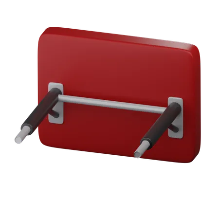 Pull Up Bar  3D Icon