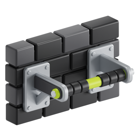 Pull up machine  3D Icon