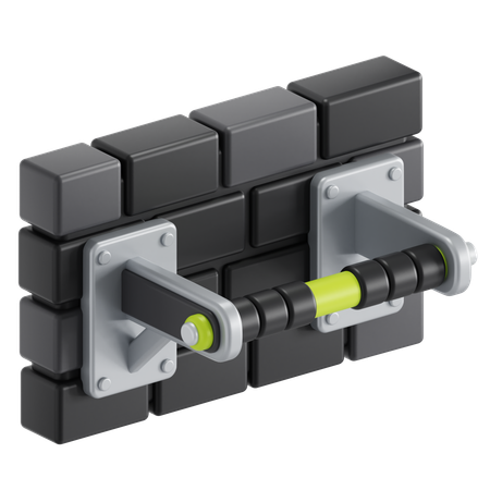 Pull up machine  3D Icon