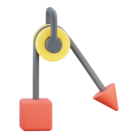 Pulley  3D Icon